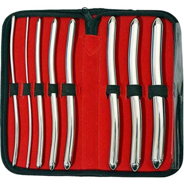 8 Hegar Medical Dilator Sounds Set 7.5 inch Double Ended Instrument (Double Ended)