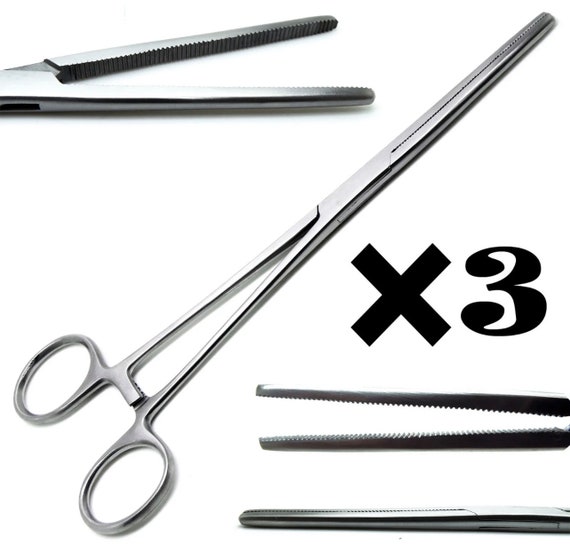 Pinze Emostatiche Chirurgiche Crile - Dritte O Curve - Acciaio Inox - Con Blocco - Medikrebs