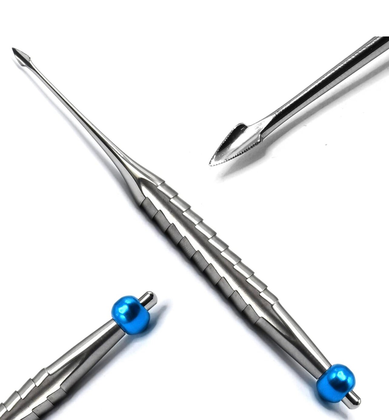 Sharpened Straight Spade Root Proximator PDL Dental Elevator Stainless