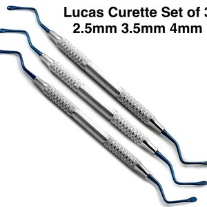 Periodontal Surgical Instrument – Dental Lucas Bone Curettes - Foto 4