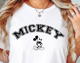 Vintage Mickey Mouse Shirt: Disneyland Disneyworld Vacation Tee