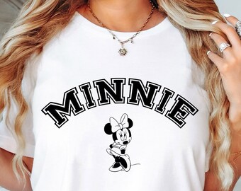 Vintage Minnie Shirt,Minnie Mouse Shirt,Disneyland Shirt,Disneyworld Shirt,Disney Family Matching Shirt,Disney Vacation Shirt,Mickey Shirt
