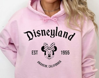 Vintage Disneyland Hoodie,Disneyland Family Shirt,Disney Trip Shirt,Disneyland Sweatshirt,Disneyland Shirt,Minnie Sweatshirt,Family Matching