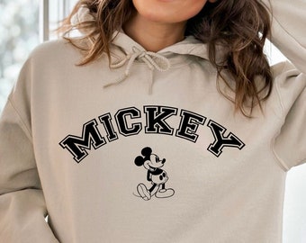 Vintage Mickey Sweatshirt,Mickey Mouse Hoodie,Disneyland Sweatshirt,Disneyworld Shirt,Disney Family Matching Shirt,Disney Vacation Shirt