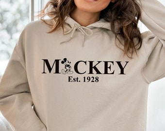 Retro Mickey Mouse Hoodie,Vintage Mickey Sweatshirt,Magic Kingdom,Disneyland Mickey Sweatshirt,Family Vacation,Disney Vacation Hoodie
