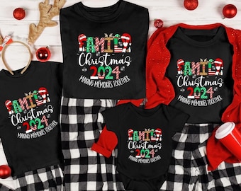 Family Christmas 2024 Matching Shirt: Making Memories Together