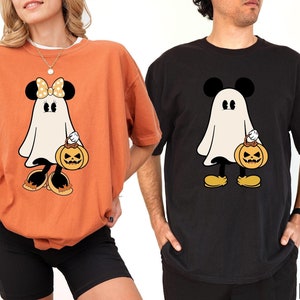 Disneyland Halloween Shirt,Mickey Halloween Shirt,Minnie Halloween Shirt,Mickey Ghost Shirt,Minnie Ghost Shirt,Disney Halloween Shirt