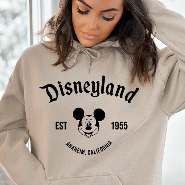 Vintage Disneyland Hoodie,Disneyland Family Shirt,Disney Trip Shirt,Disneyland Sweatshirt,Disneyland Shirt,Mickey Sweatshirt,Family Matching