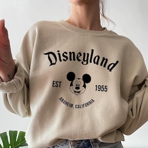 Vintage Disneyland Sweatshirt,Mickey Sweatshirt,Disneyland Hoodie,Disneyland Vacation Sweatshirt,Disney Vacation Shirt,Minnie Sweatshirt