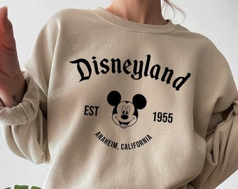 Vintage Disneyland Sweatshirt,Mickey Sweatshirt,Disneyland Hoodie,Disneyland Vacation Sweatshirt,Disney Vacation Shirt,Minnie Sweatshirt