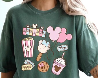 Comfort Colors Disneyland Magical Disney Snacks Shirt,Best Day Ever Shirt,Disneyland Shirt,Disneyland Shirt,Mouse Ears Shirt,Disney Kids Tee