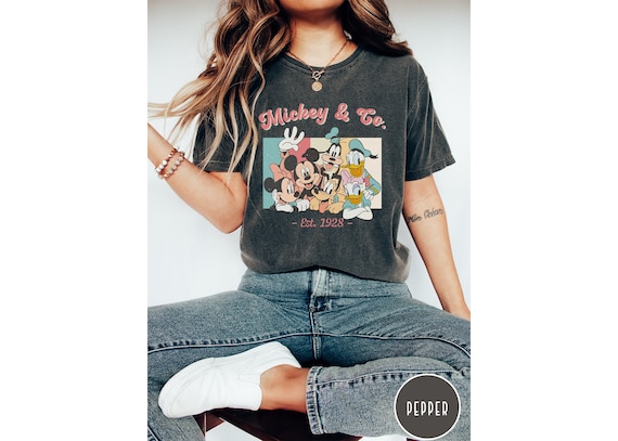 Comfort Colors Vintage Mickey & Co 1928 Shirt,Retro Vintage Disney Shirt,Disneyland Shirt,Disneyworld Shirt,Disney Family Matching Shirt