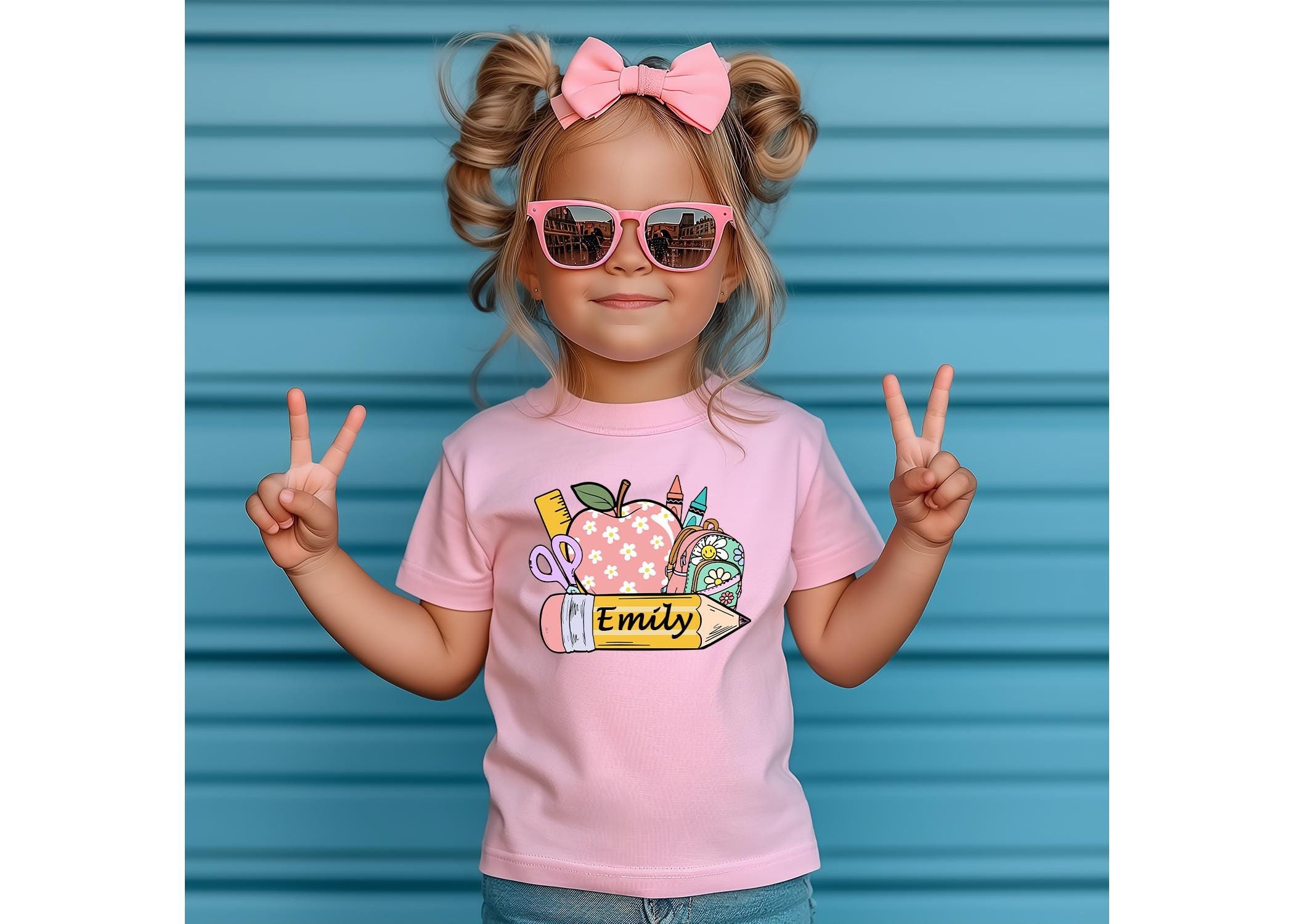 Personalized Back To School Shirt,First Day If School Shirt,Custom Back To School Shirt,Back to school gift,Personalized Kindergarten Shirt