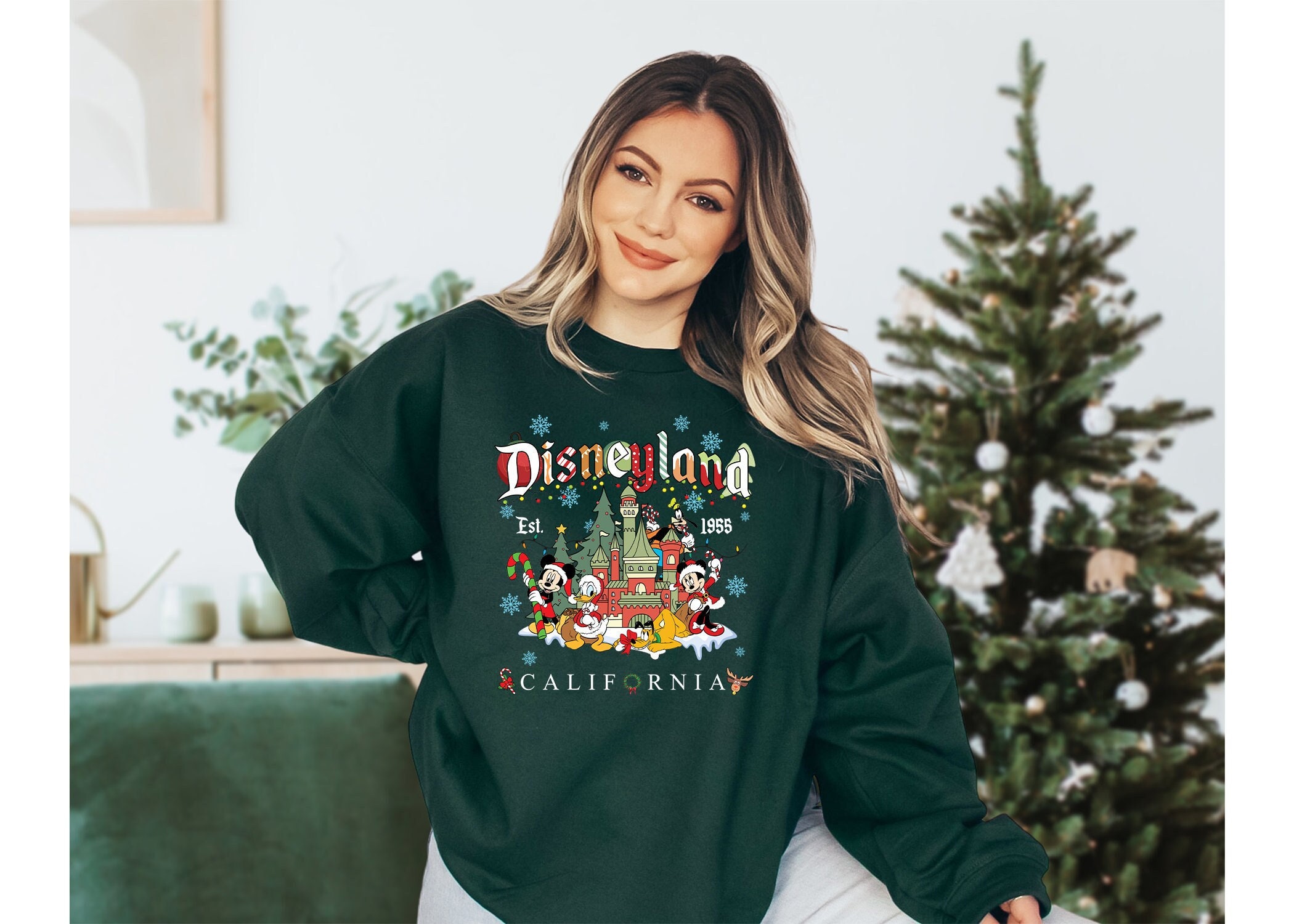 Mickey Christmas Sweatshirt 