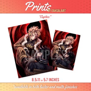 DabiHawks - &quot;Captive&quot; digital art print by EahsalArt