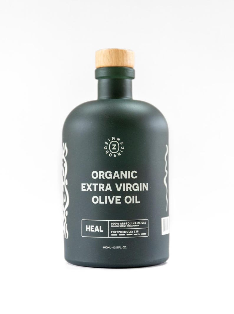 HEAL Organic Extra Virgin Olive Oil - 400ml Bild 1