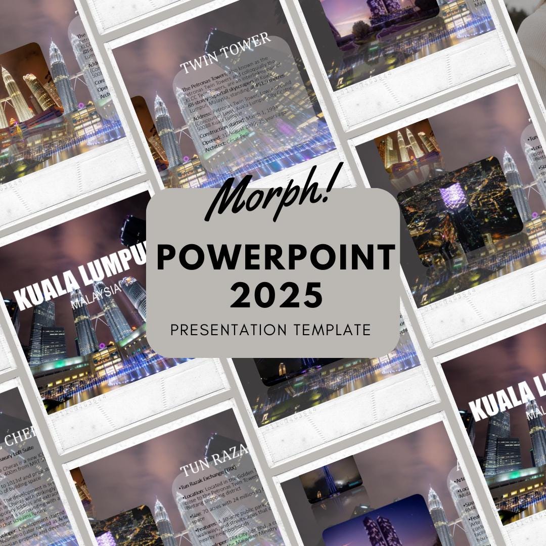Morph Powerpoint Transition Template 2025 | Business and Student