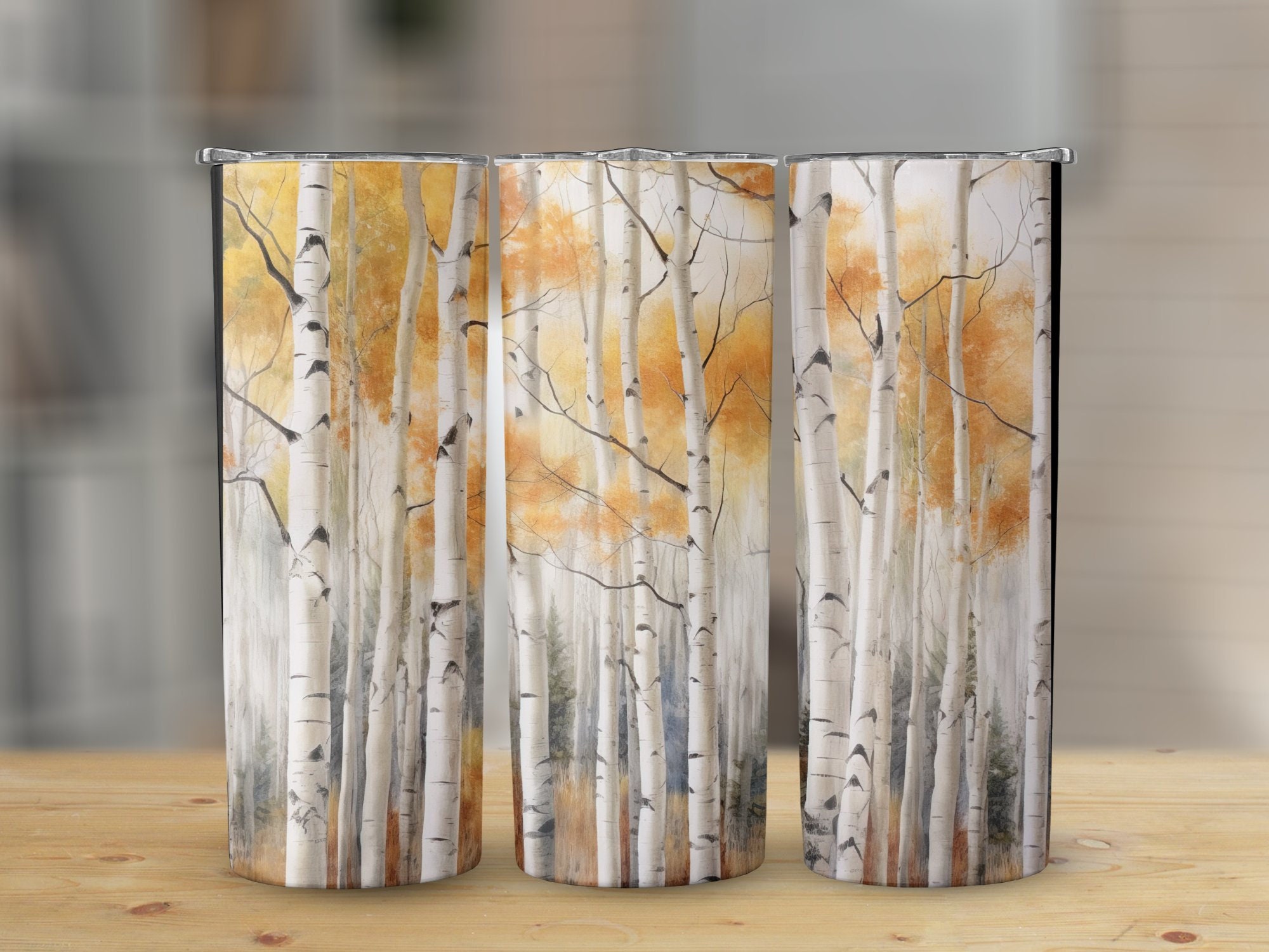 Birch Wood Tumbler