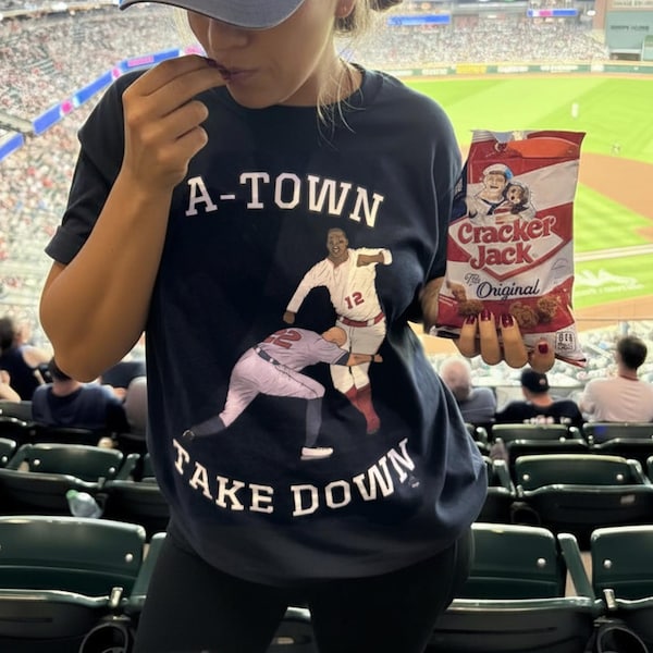 Braves A-Town Take Down T-Shirt | Walt Weiss Baseball Brawl Tee