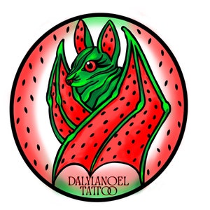 Watermelon Fruit Bat