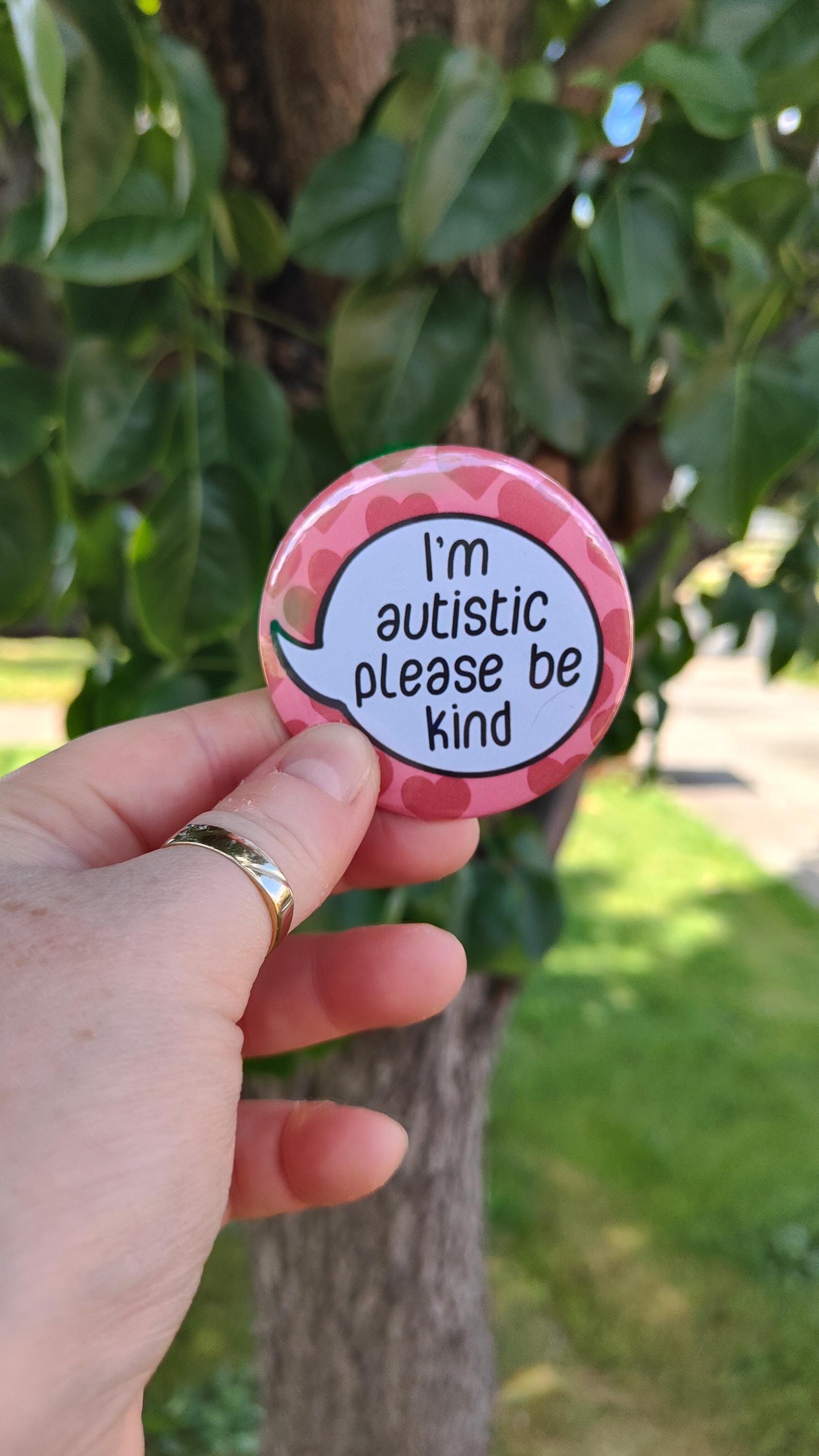 Autism Awareness Badge: Neurodiversity Pin, Sensory Support