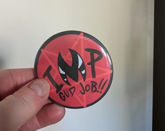 Helluva Boss Inspired IMP Badge: Fandom Collectible