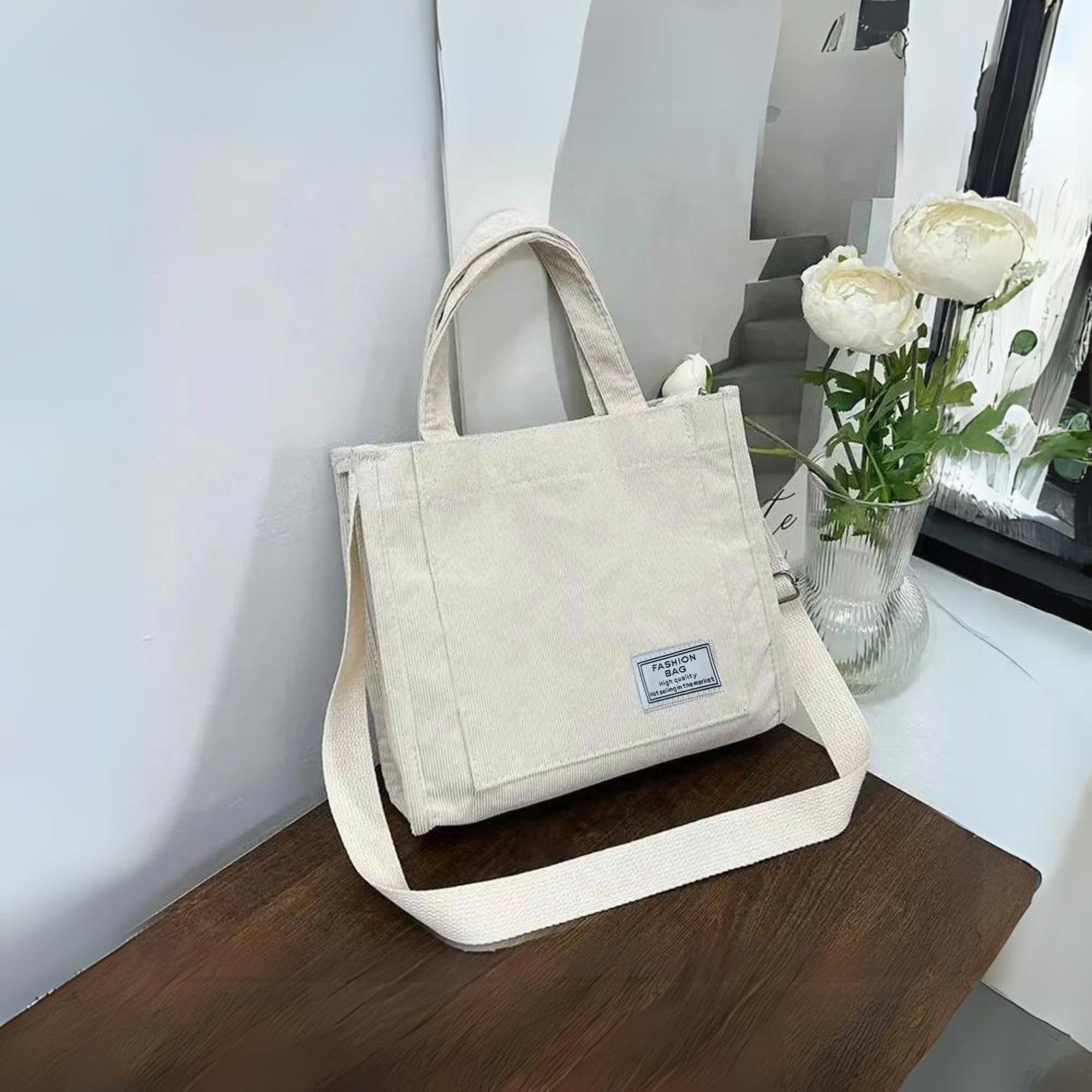Cord Tote Bag Etsy UK
