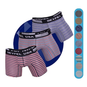12 pack Assorted Colors - Men’s Boxer Briefs-No Ride Up, Moisture-Wicking, Breathable, Flexible Waistband Men’s Underwear