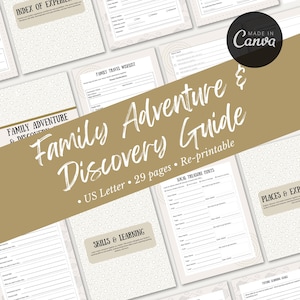 Guía de aventuras y descubrimientos familiares / Vínculos familiares / Lista de deseos familiares / Guía de aventuras familiares /