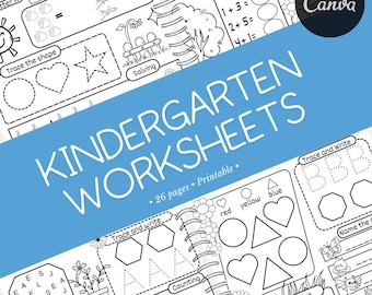Kindergarten Morning Workbook: Fun Learning Activities for Kids