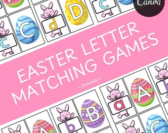 Correspondance des lettres | Puzzles alphabet | Activités d&#39;apprentissage imprimables pour les enfants d&#39;âge préscolaire | Plaisir éducatif pour les tout-petits | Jeux de l&#39;alphabet |