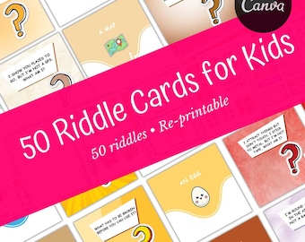 Printable Kids Riddles - 50 Lunchbox Jokes and Brain Teasers