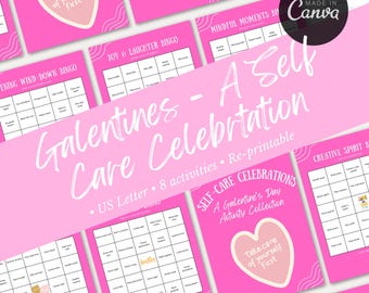 Galentines Day Self-Care Celebrations | Self Care Games for Galentines | Unique Gift Ideas | Fun and Relaxing Activities for Friends |