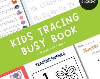 Kids Trafting Workbook: Alphabet, Zahlen & Formenüben