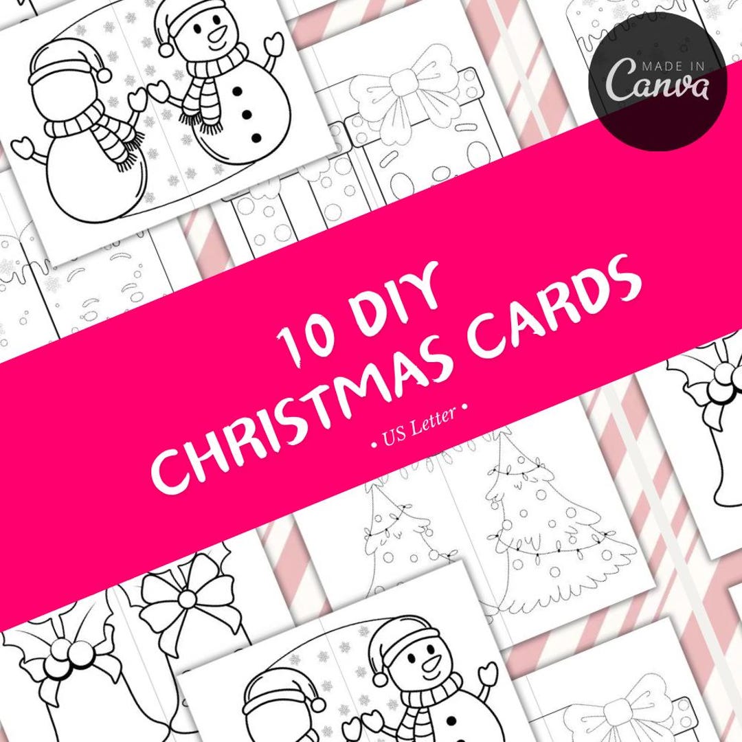 DIY Christmas Cards | Make Your Own Christmas Cards | Kids DIY Craft ...