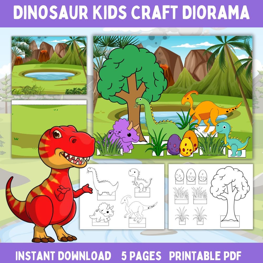 LULUFUN Kit di Blocchi di Dinosauro, Mini Giocattoli di Blocchi