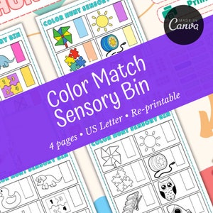 Abbinamento colori / Curriculum prescolare / Riconoscimento degli animali / Carte di abbinamento colori stampabili / Giochi per bambini / Giochi educativi /