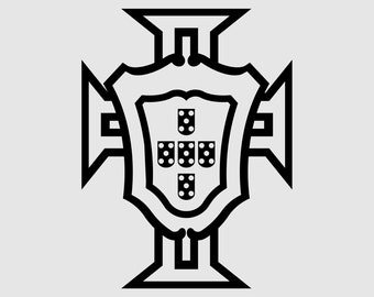 Sticker Autocollant Portugal F.P.F