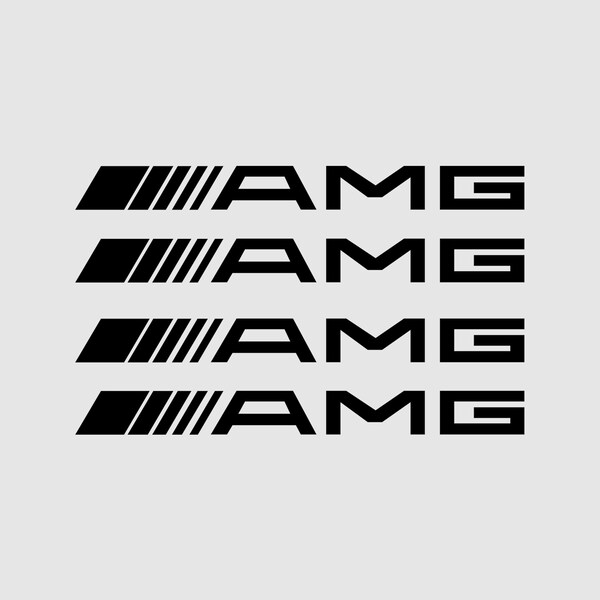 Amg Logo Decals Etsy