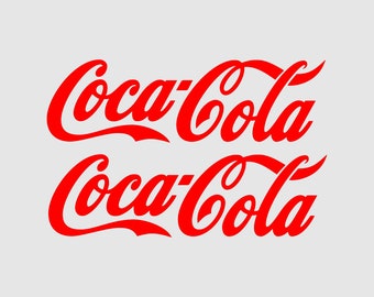 2 Stickers Coca-Cola