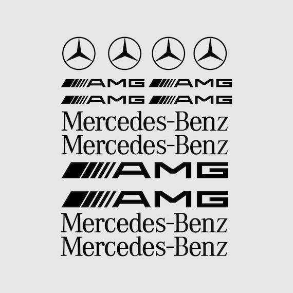 STICKERS MERCEDES LOGO