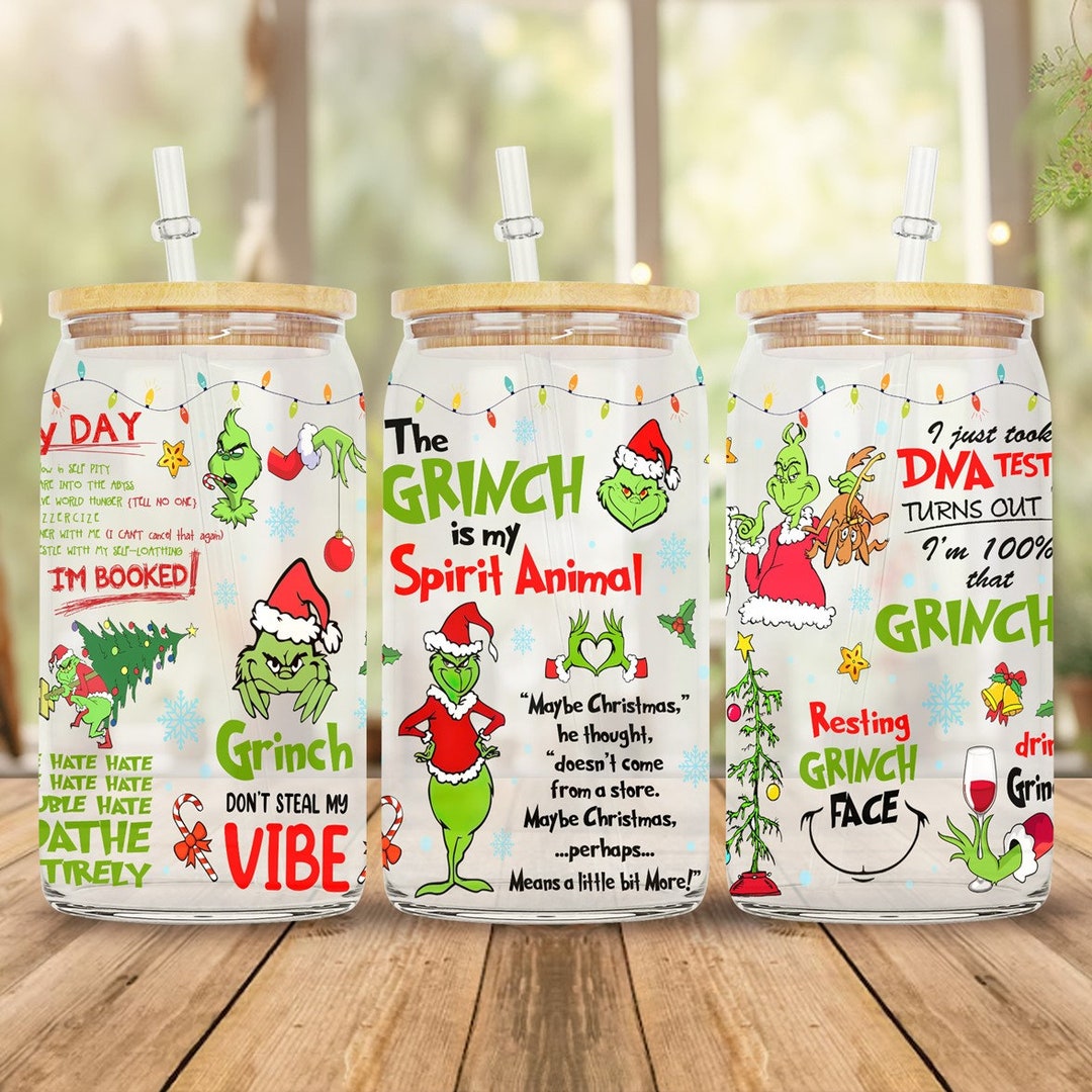 Grinch Straw Covers – Jess' Crafting Co