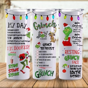 Grinch Tumbler - 2 – Mindless Creations