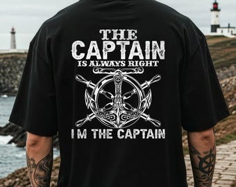 Comfort Colors The Captain Shirt, Funny Captain Shirt, Captain Shirt, Funny Lake Shirt, Fathers Day gift, Captain wife shirt, Captain Gift