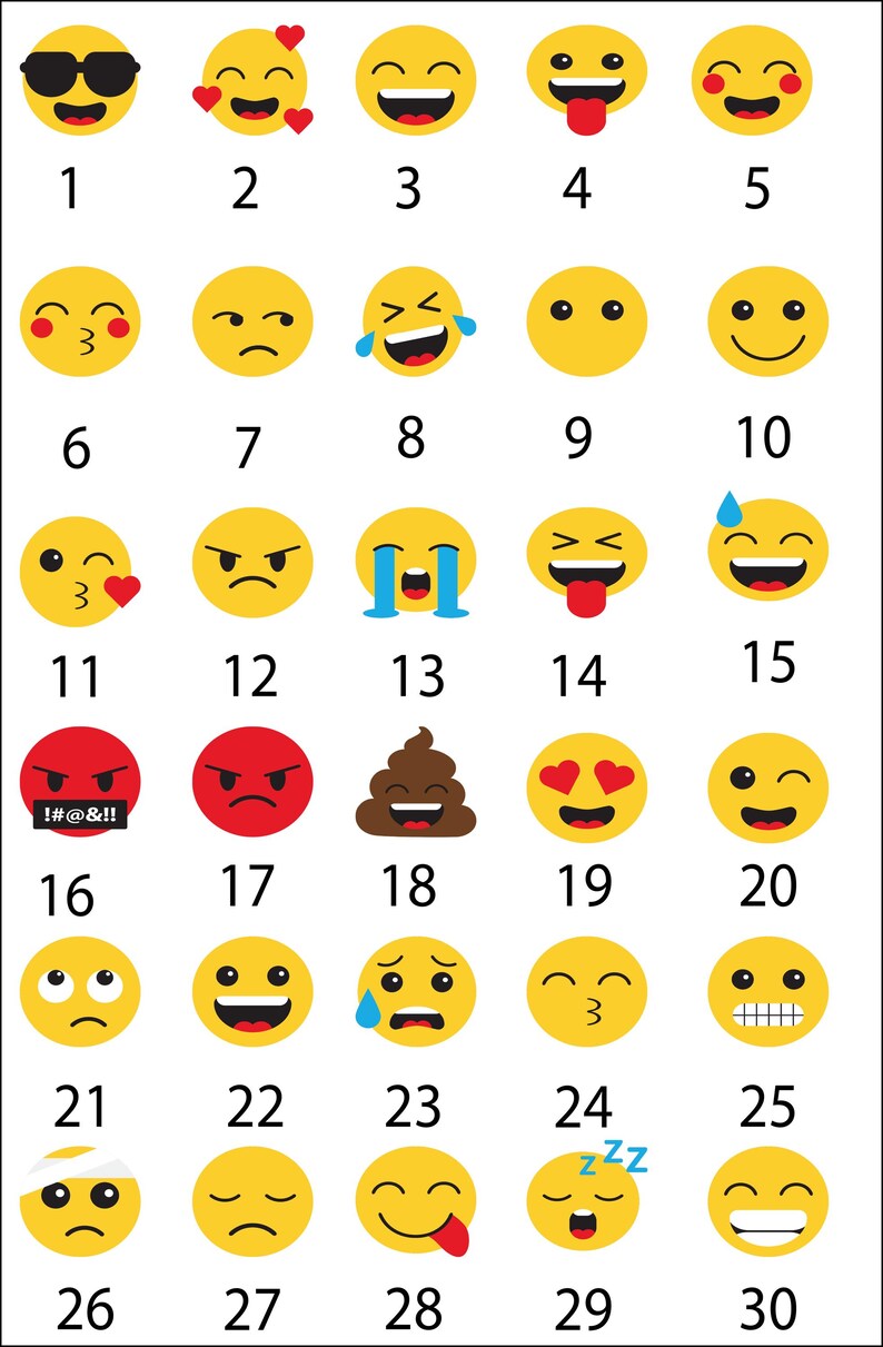 Funny Emoji Icon Matching Costume Shirts,cute Couples Tee, Emotional