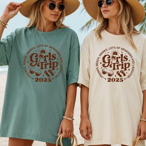 Girls Trip 2025 Shirt, Girls Vacation Shirt,Summer Vacation Shirt Weekend Trip Shirt, Custom Girls Trip Shirt, , Summer Trip Shirt, Trip Tee