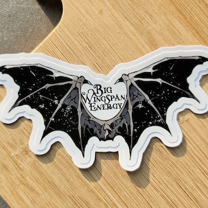 ACOTAR  Rhysand Big Wingspan Energy Sticker | Bat Boys Fan Club | SJM