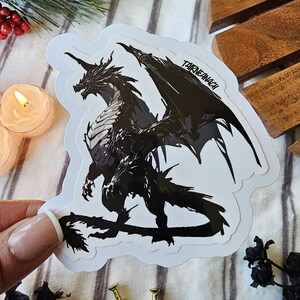 Legendary Tairneanach Fourth Wing Sticker | Tairn Sticker