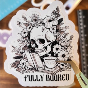 Book Lover  Coffee Book Sticker | Fully Booked