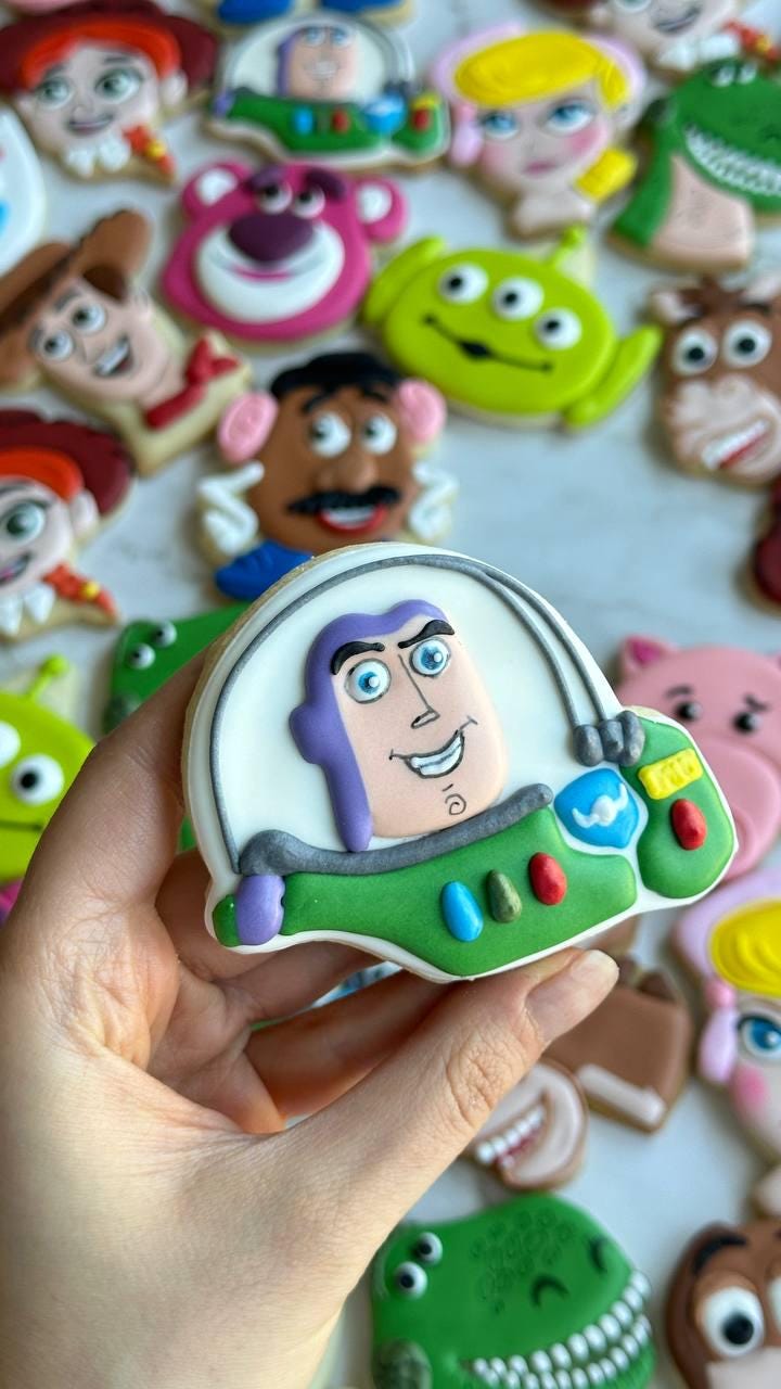 トイストーリークッキーキャラクターオーガニックロイヤルアイシング